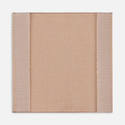 Лейбл тканевый Epsilon, L, бежевый