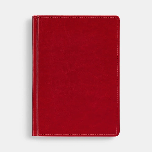 Ежедневник New Nebraska, датированный, красный