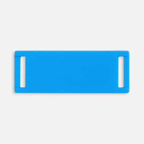 Лейбл из ПВХ Kova, голубой