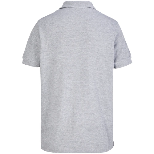 Рубашка поло унисекс Pacific, серый меланж