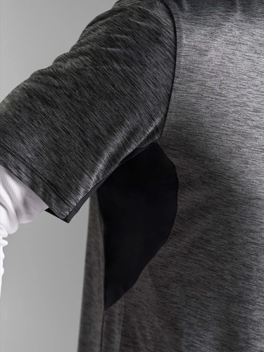 Футболка спортивная унисекс Storm, черная