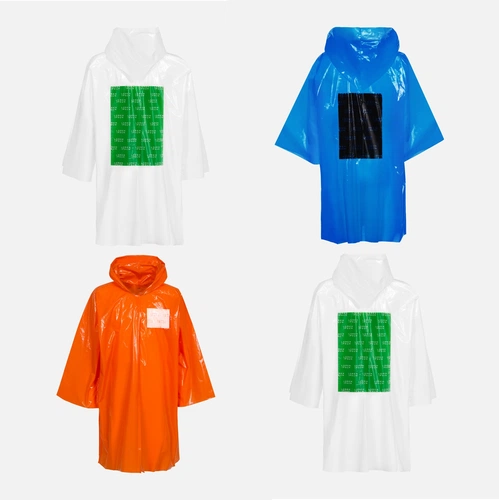 Дождевик-плащ BrightWay с печатью в один цвет на заказ