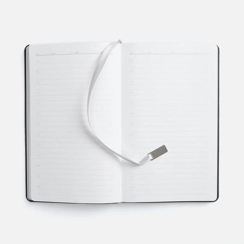 Ежедневник Petrus, недатированный, серый