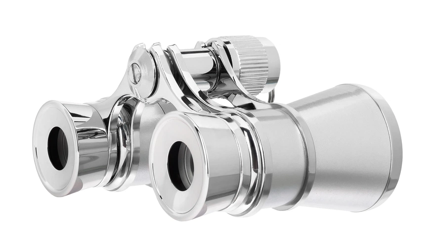 Театральный бинокль Broadway 325B, серебристый