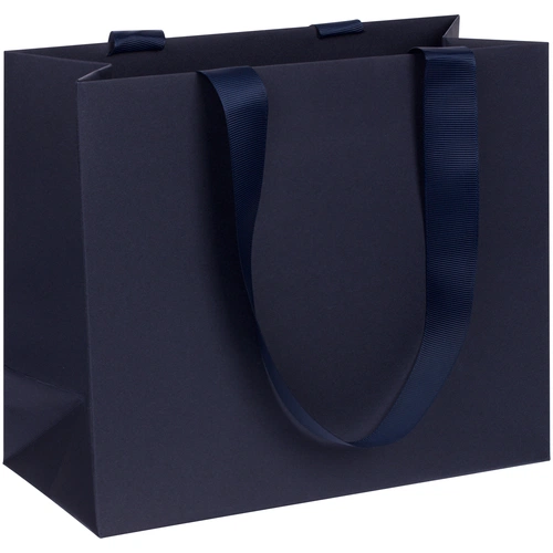 Пакет бумажный Manilla S, синий