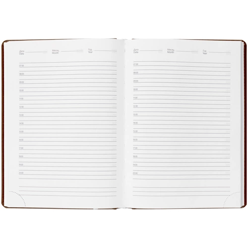 Ежедневник Nebraska, недатированный, бордовый