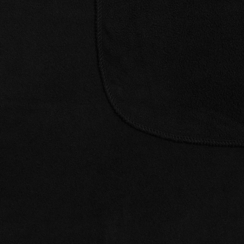 Флисовый плед Warm&Peace XL, черный