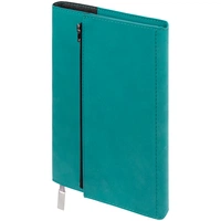 Ежедневник Grace на заказ, недатированный, бирюзовый