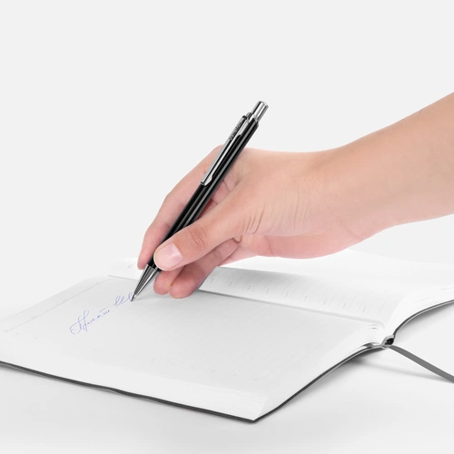 Ручка шариковая Arvent Glossy, черная