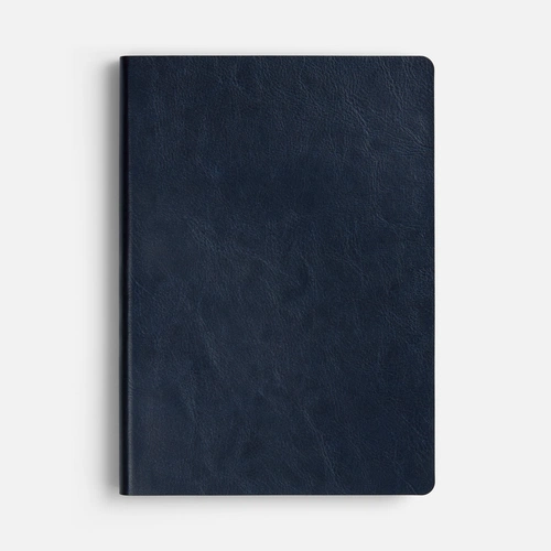 Ежедневник Doppio, недатированный, синий с голубым