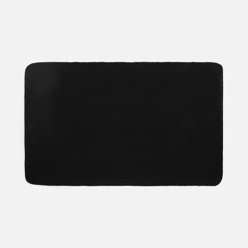 Флисовый плед Warm&Peace XL, черный