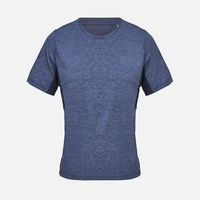 Футболка спортивная унисекс Storm, темно-синий меланж