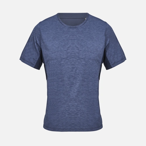 Футболка спортивная унисекс Storm, темно-синий меланж