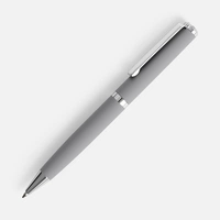 Ручка шариковая Inkish Chrome в футляре, серая