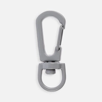 Застежка-карабин Snap Hook, S, серая