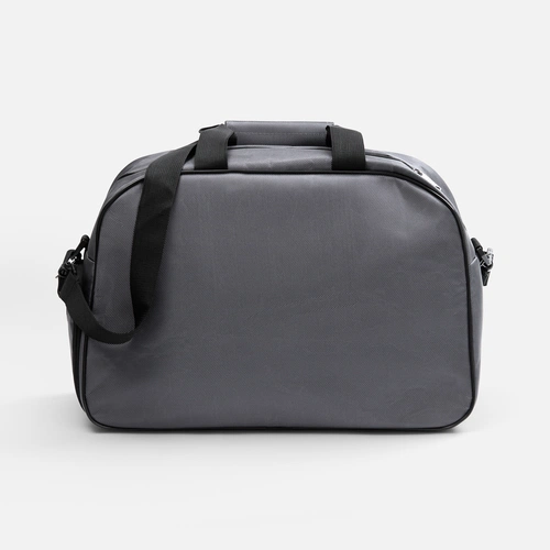 Спортивная сумка Atlantes, светло-серая с черным