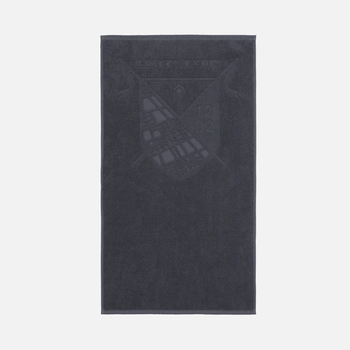 Полотенце на заказ Surpass с рельефным логотипом, большое