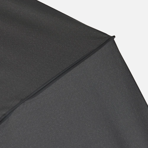 Зонт обратного сложения twoGether с двойным куполом, черный