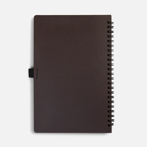 Блокнот на спирали Coffeist, коричневый