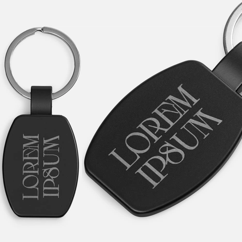 Сет металлических брелков с нанесением