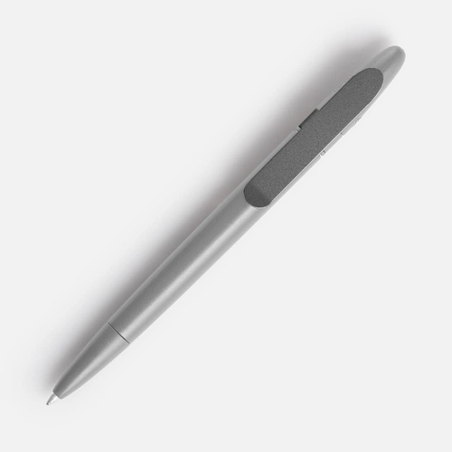 Ручка шариковая Prodir DS5 TSM Metal Clip, серая