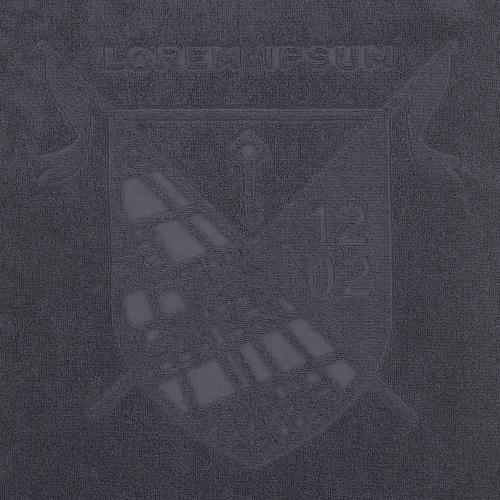 Полотенце на заказ Surpass с рельефным логотипом, большое