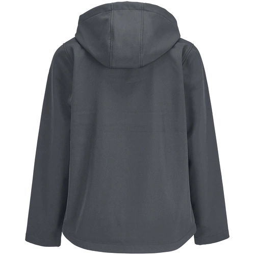 Куртка софтшелл с капюшоном женская Race Women, темно-серая