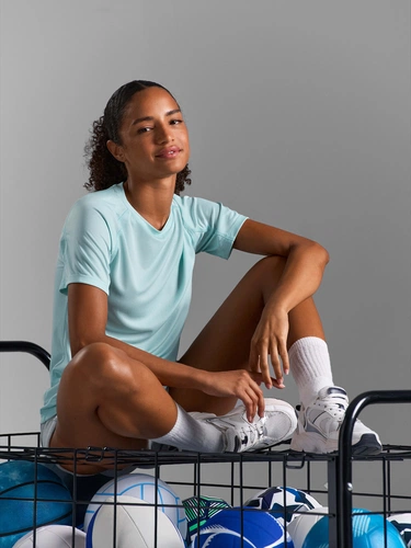 Футболка спортивная женская Vortex Women, темно-синяя