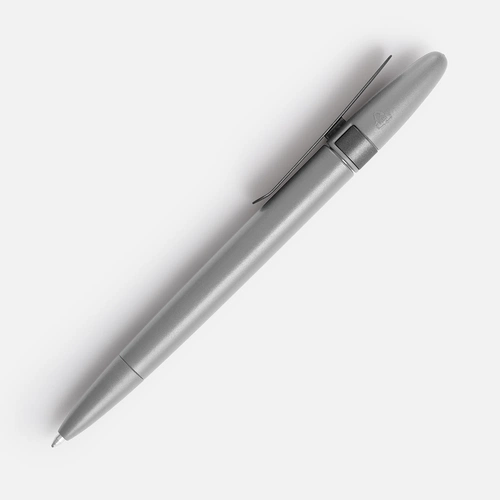 Ручка шариковая Prodir DS5 TSM Metal Clip, серая