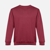 Свитшот унисекс Delta, бордовый