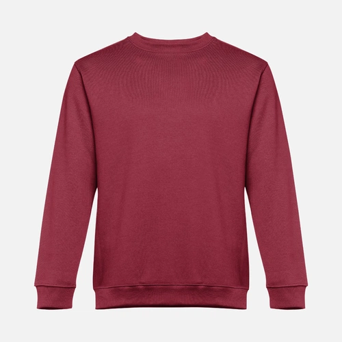 Свитшот унисекс Delta, бордовый