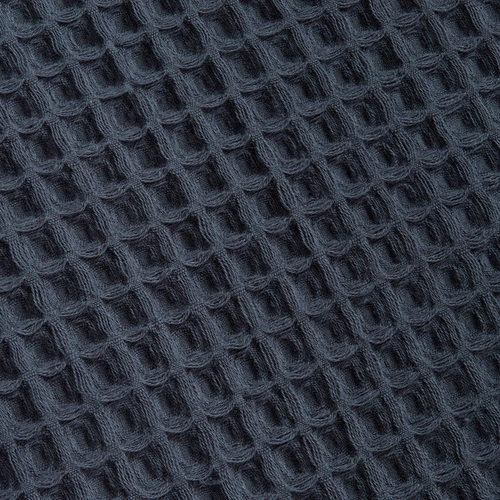 Плед вафельный Elenglect, темно-серый