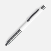 Ручка шариковая Digit Soft Touch со стилусом, белая