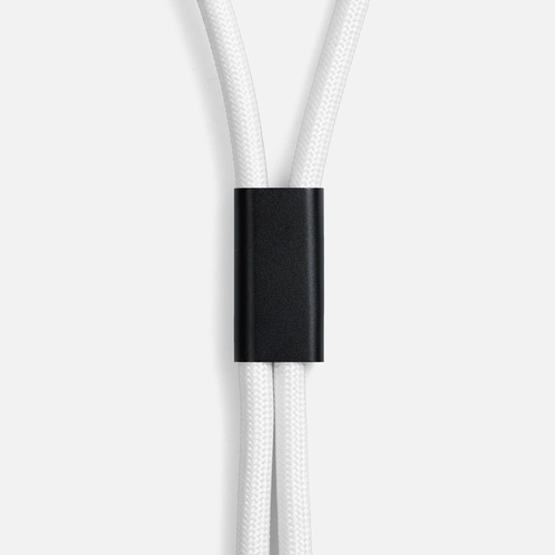 Кабель-ланьярд energyFlex Power Delivery 60 Вт, белый