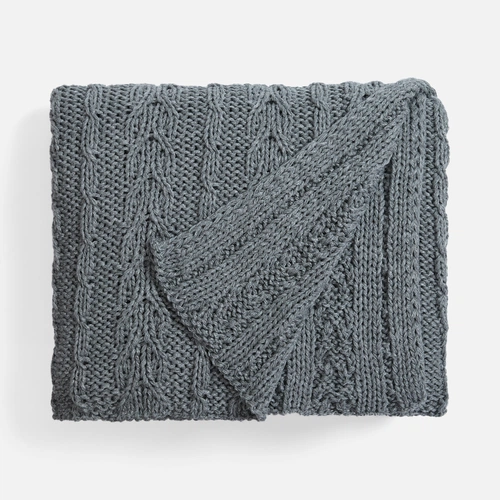 Плед Eloisa, серый меланж