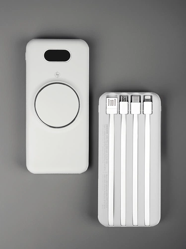 Внешний аккумулятор Omni Pro 10000 мАч, белый