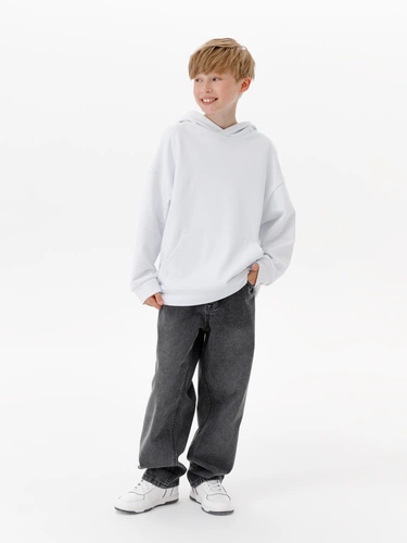 Худи детское оверсайз Houdini, белое