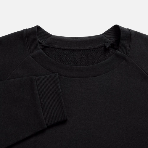 Свитшот унисекс Avenu, черный