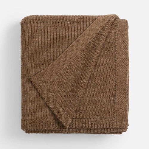 Плед Voyage в кофре, коричневый