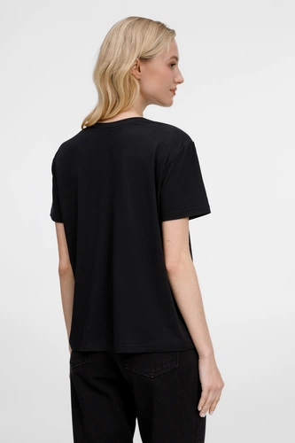 Футболка унисекс Senti, черная