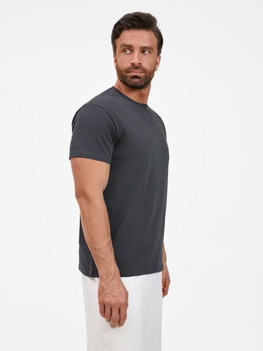 Футболка унисекс T-Bolka 200, темно-серая (графит)