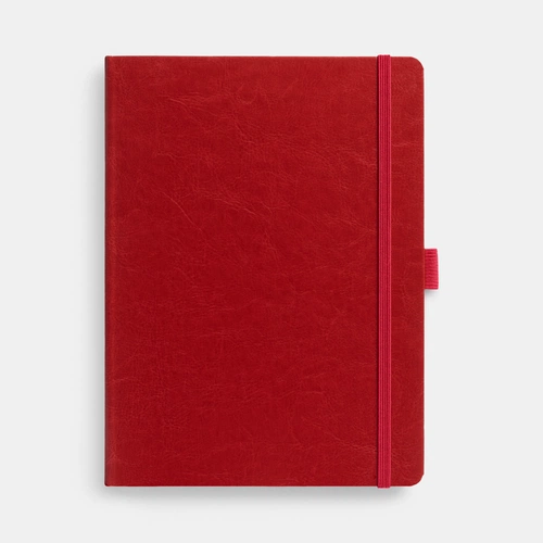 Еженедельник Lucky, недатированный, красный