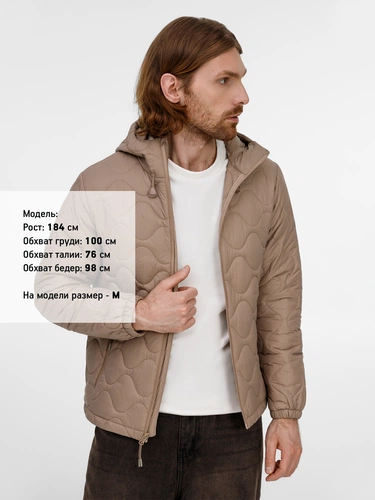 Куртка унисекс Tarnaby, бежевая