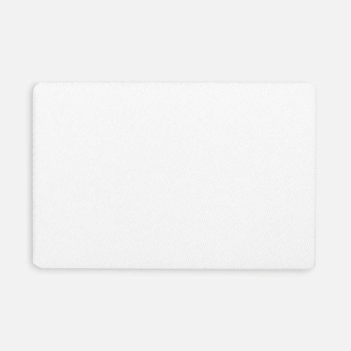 Наклейка тканевая Lunga, L, белая