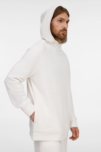 Худи унисекс H5, молочно-белое