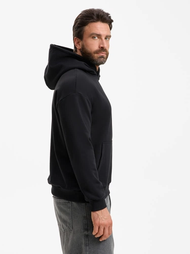 Худи унисекс оверсайз Daylero, черное