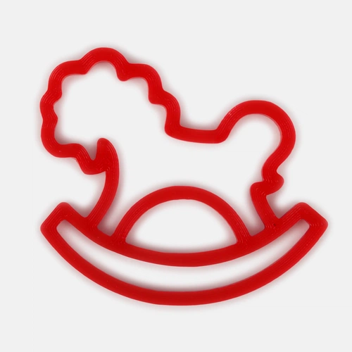 Подвеска «Лошадка-качалка», 3D-печать на заказ