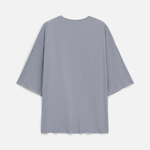 Футболка унисекс оверсайз T1, серая