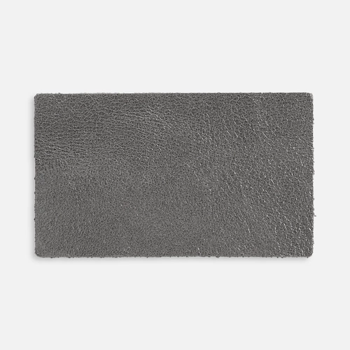 Лейбл кожаный Pasek, M, серый