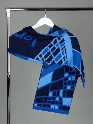 Шарф Joyful на заказ, XL, полушерсть